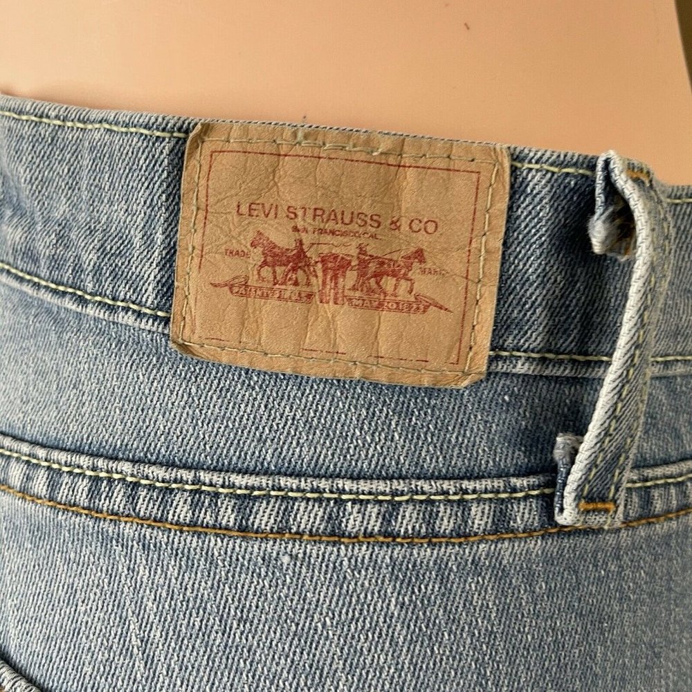 Levi's curvy Cut Denim Jeans Size 5 M Lik NW - Picture 6 of 11